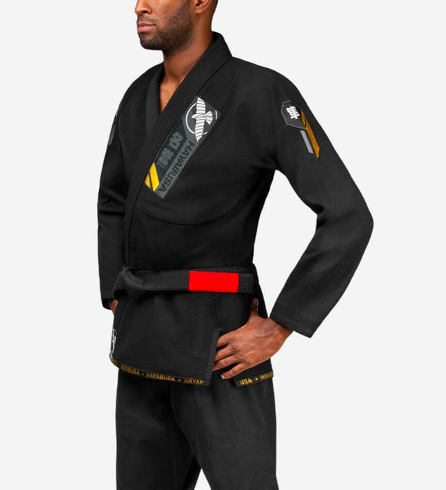 Hayabusa BJJ Gi Ascend Lightweight – Black – BJJ gis