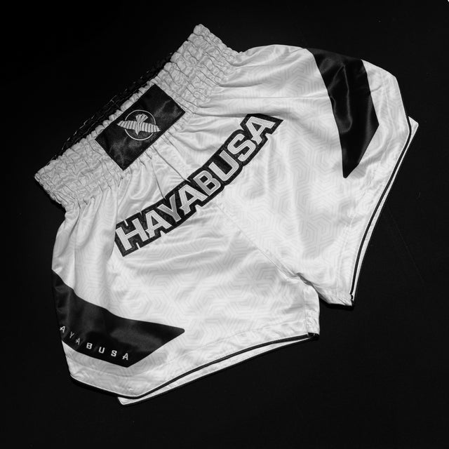 Hayabusa Muay Thai Shorts Core – White