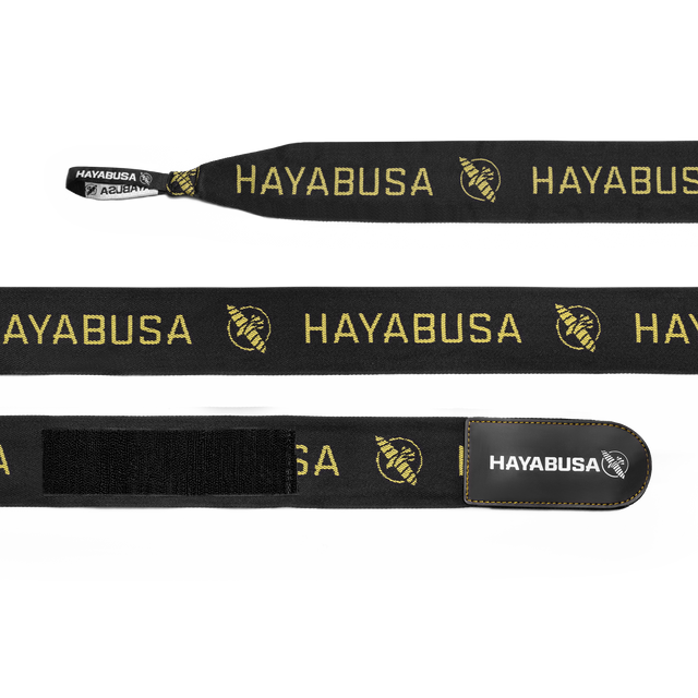 Hayabusa Deluxe Bandages - Black/Gold