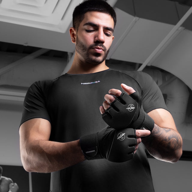 Hayabusa Elite Quick Wraps Inner Gloves - Black