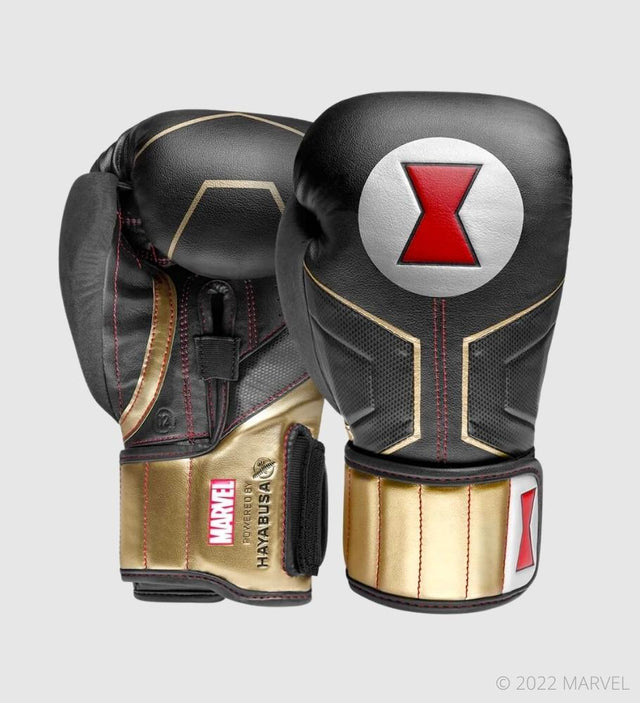 Hayabusa Boxing gloves Black Widow – Black/Gold – Boxing gloves