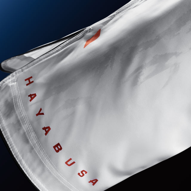 Hayabusa MMA Shorts Apex Long - Off-White