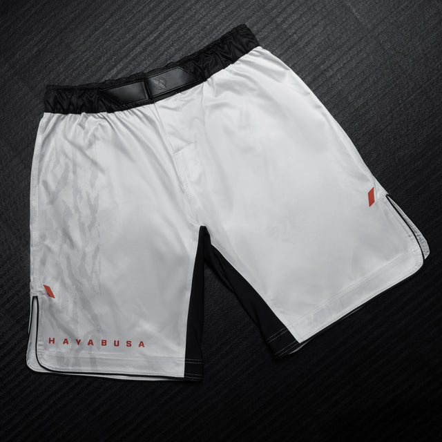 Hayabusa MMA Shorts Apex Long - Off-White