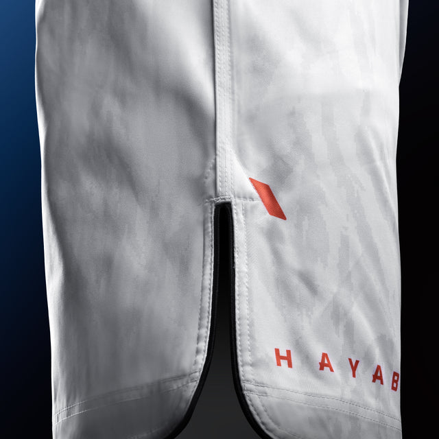 Hayabusa MMA Shorts Apex Mid - Off-White