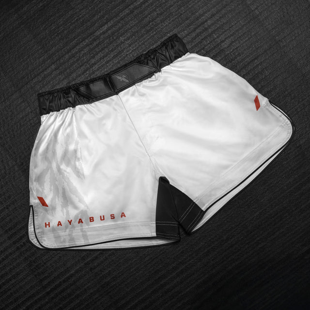 Hayabusa MMA Shorts Apex Mid - Off-White