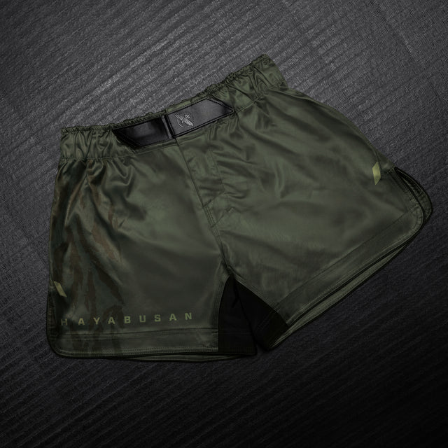 Hayabusa MMA Shorts Apex Mid - Tactical Green