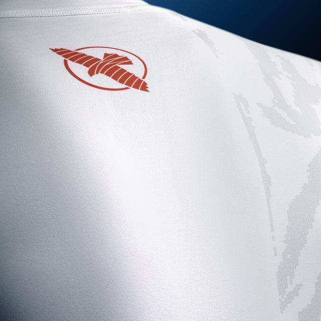Hayabusa Apex Short-Sleeve Rash Guard - Off-White