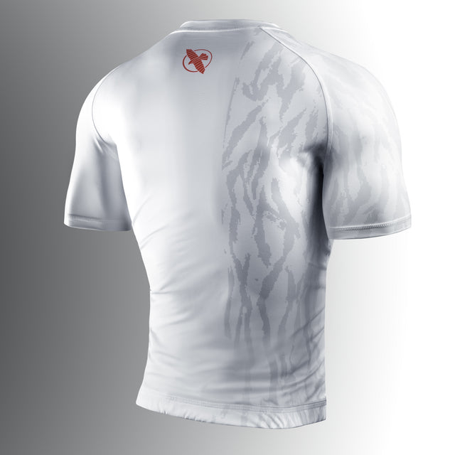 Hayabusa Apex Short-Sleeve Rash Guard - Off-White