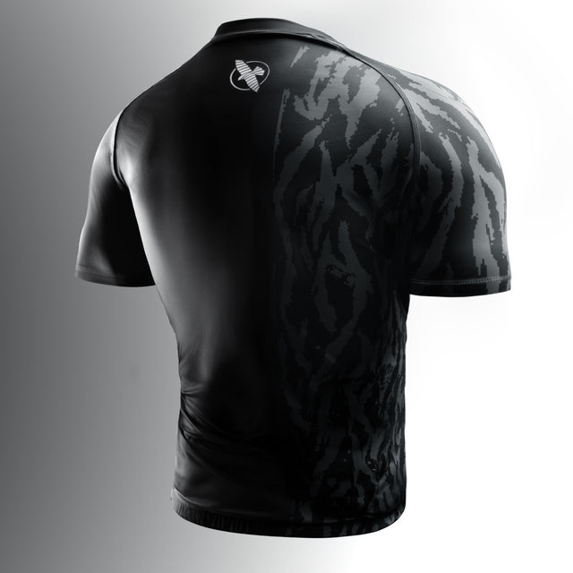 Hayabusa Apex Short-Sleeve Rash Guard - Carbon Black