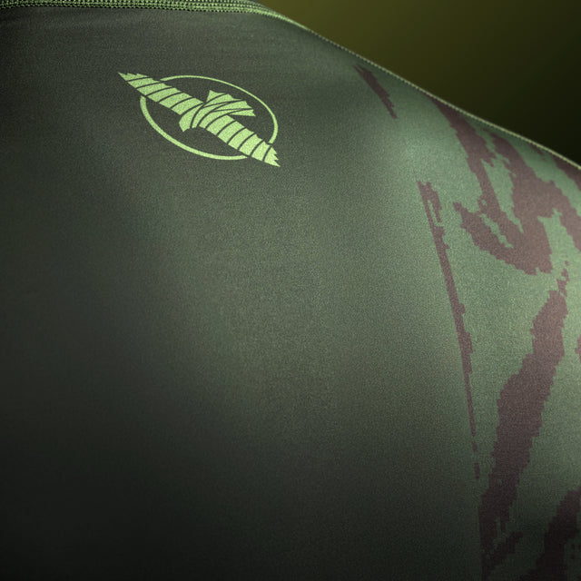 Hayabusa Apex Short-Sleeve Rash Guard - Tactical Green