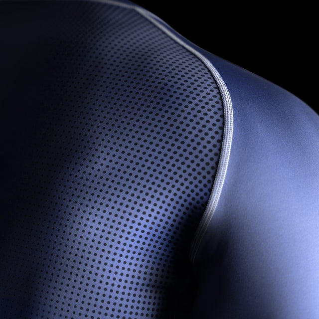 Hayabusa Core Long-Sleeve Rash Guard - Blue