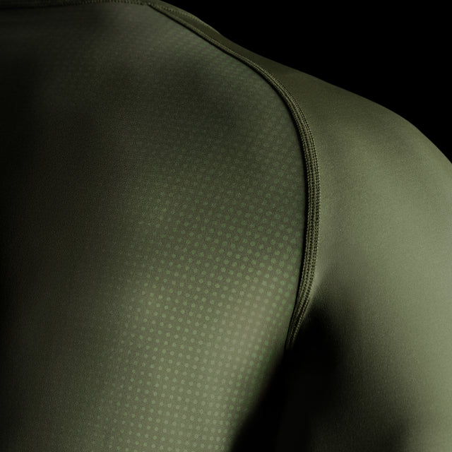 Hayabusa Core Long-Sleeve Rash Guard - Dark Green