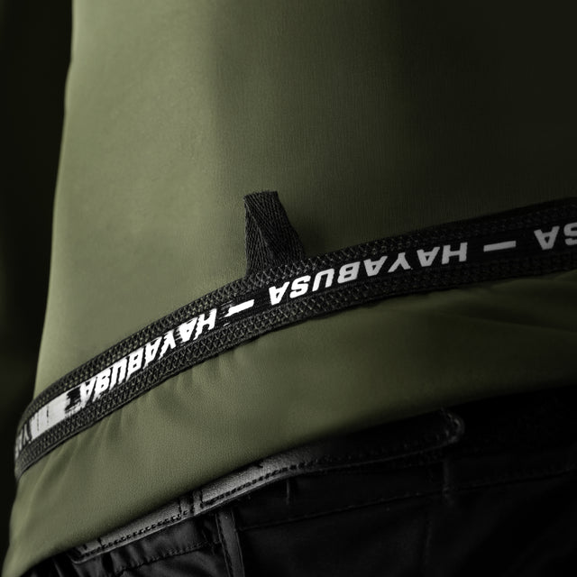 Hayabusa Core Long-Sleeve Rash Guard - Dark Green