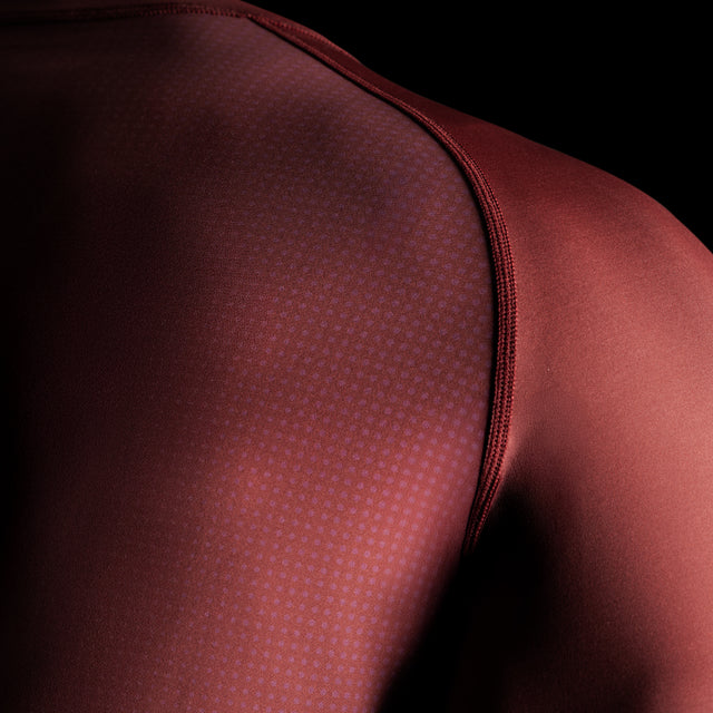 Hayabusa Core Long-Sleeve Rash Guard - Red