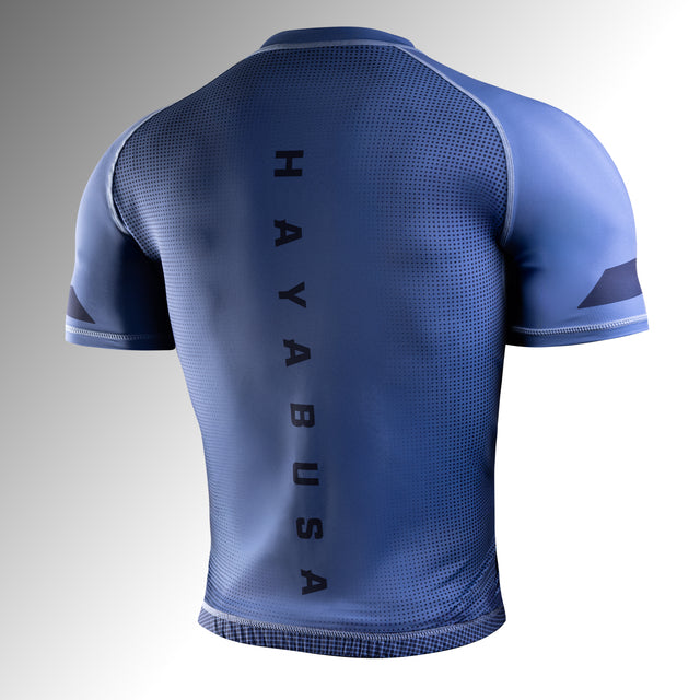 Hayabusa Core Short-Sleeve Rash Guard - Blue