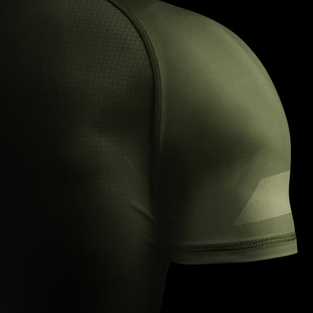 Hayabusa Core Short-Sleeve Rash Guard - Dark Green