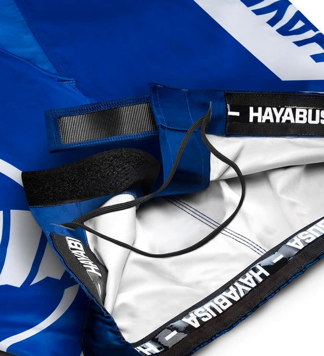 Hayabusa MMA Shorts Icon – Blue/White