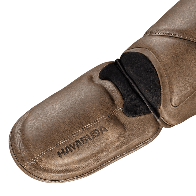 Hayabusa Shin Guards T3 LX – Vintage Brown