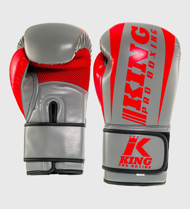 King Boxing gloves Revo – Grey/Red – Boxing gloves