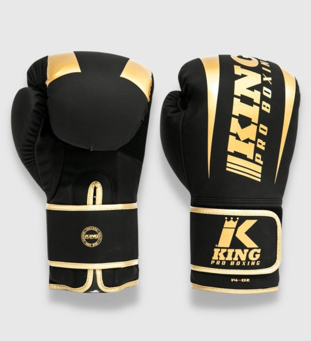King Boxing gloves Revo - Black/Gold - Boxing gloves