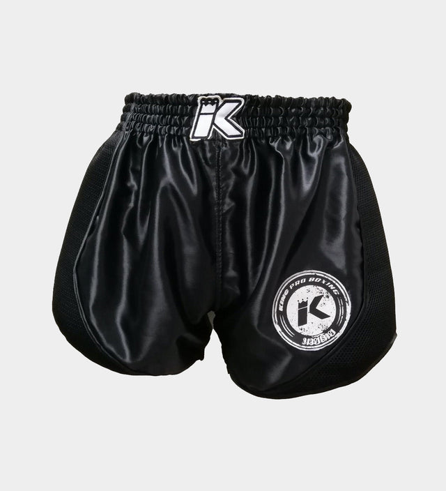 King Pro Boxing Kickboxing shorts – Black
