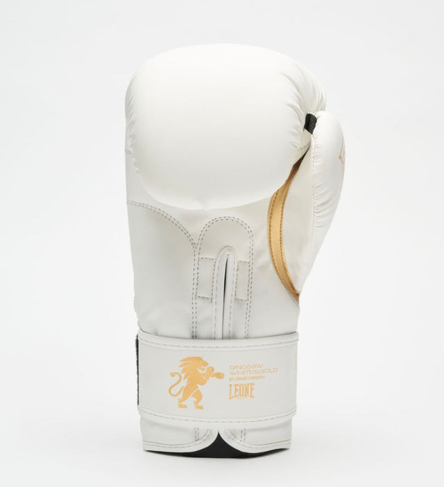 Leone Boxing gloves GN059W - White/Gold - Boxing gloves
