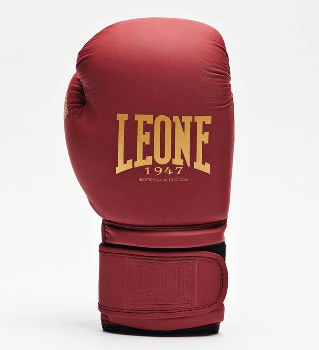 Leone Boxing gloves GN059X - Bordeaux/Gold - Boxing gloves