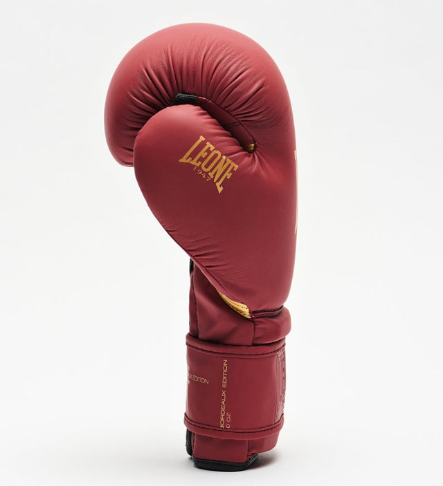 Leone Boxing gloves GN059X - Bordeaux/Gold - Boxing gloves