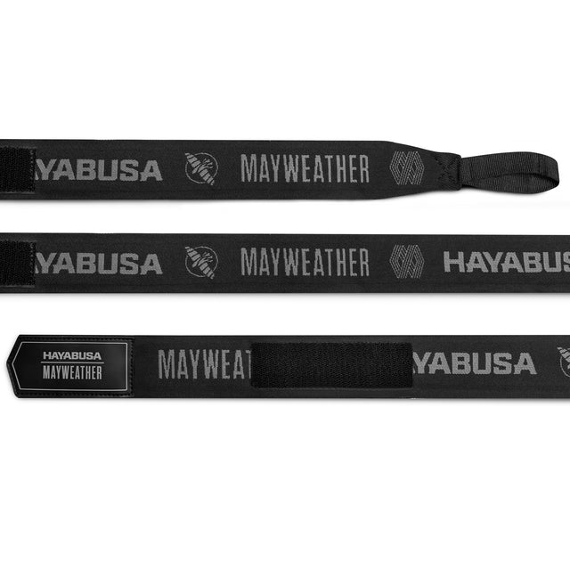 Hayabusa x Mayweather Deluxe Bandages - Black/Gray