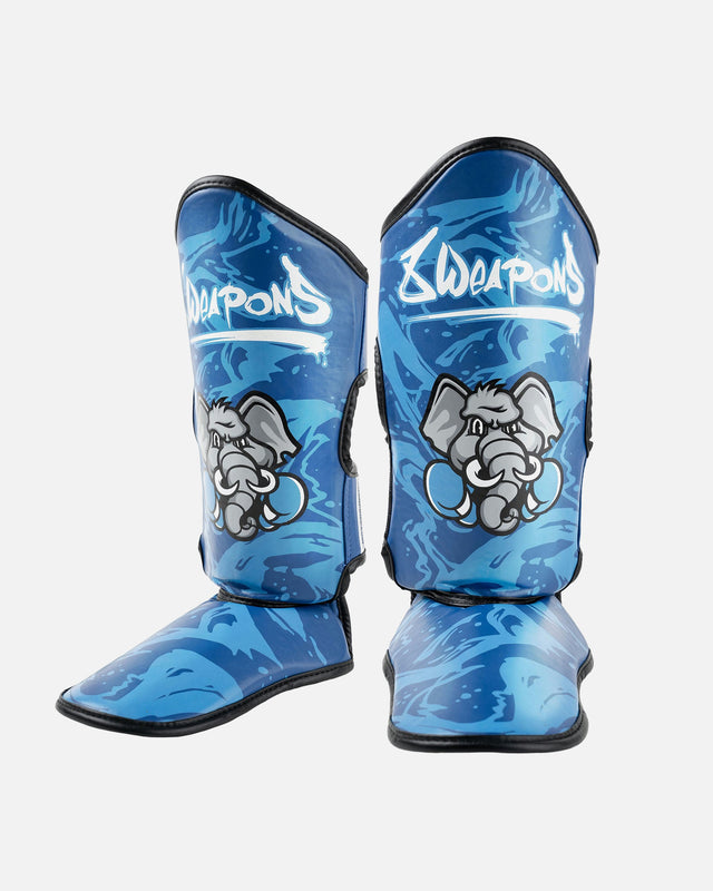8 WEAPONS Shin guards Jipe – Blue