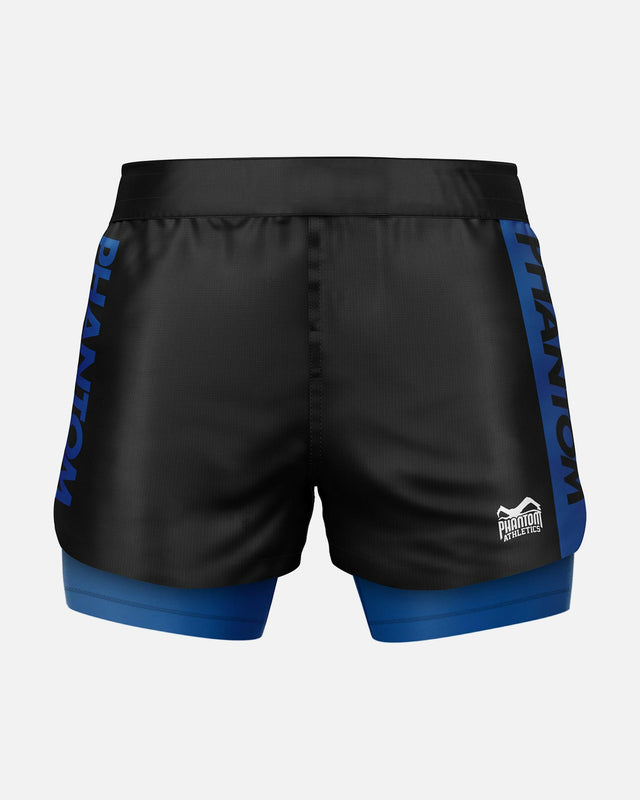 Phantom Athletics Compression Shorts Fusion-R 2in1 Ranked – Black/White