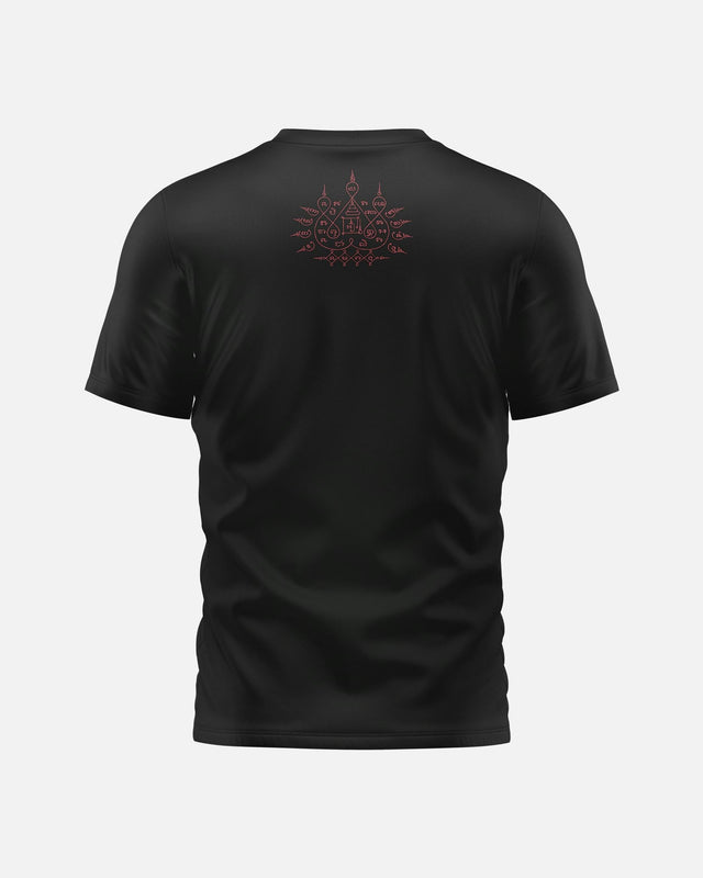 8 WEAPONS T-Shirt 8 Ways Yant 2.0 – Black/Burgundy