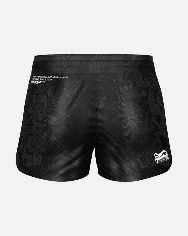 Phantom Athletics MMA Shorts Fusion Aztec – Black/Grey