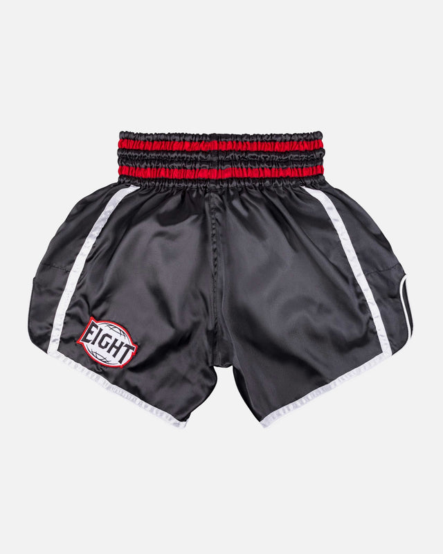 8 WEAPONS Muay Thai Shorts Bangkok – Black/White