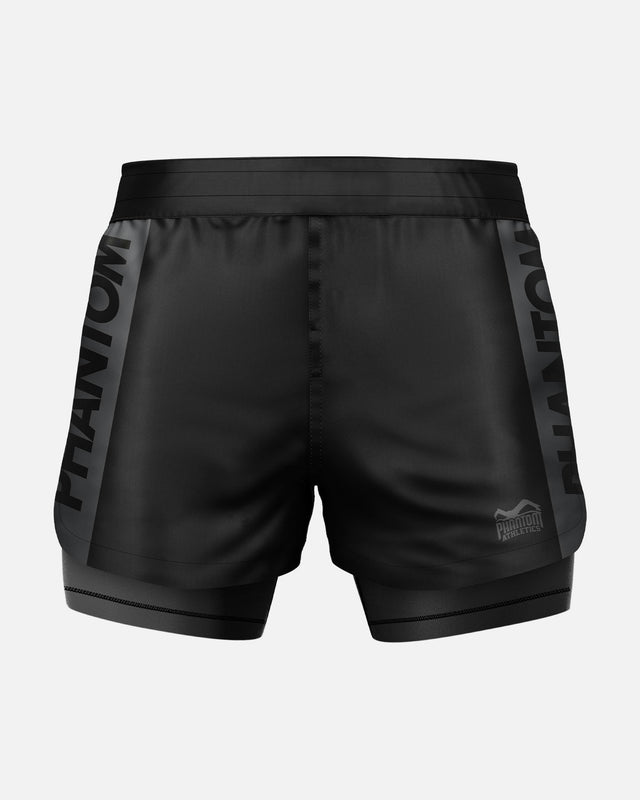 Phantom Athletics Compression Shorts & Spats Fusion 2in1 Apex - Grey