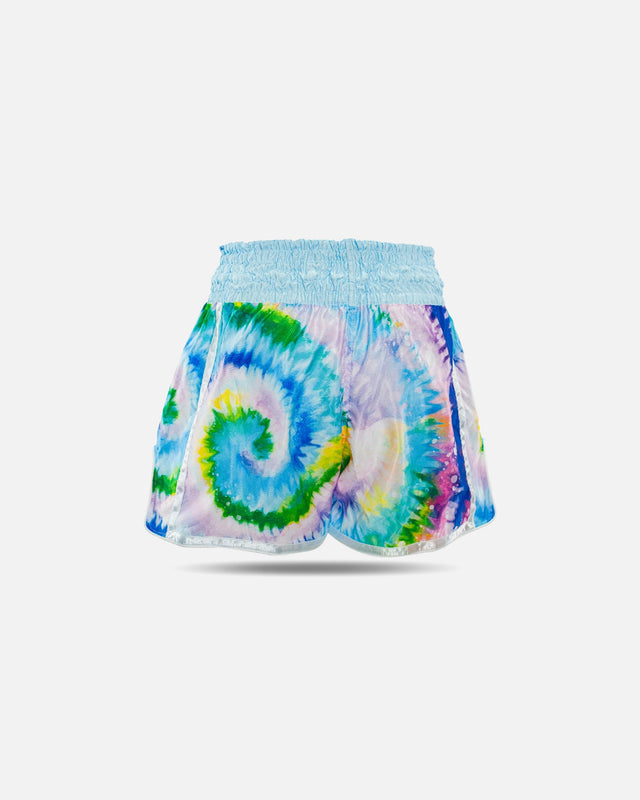 Booster Muay Thai Shorts TBT Swirl – Blue