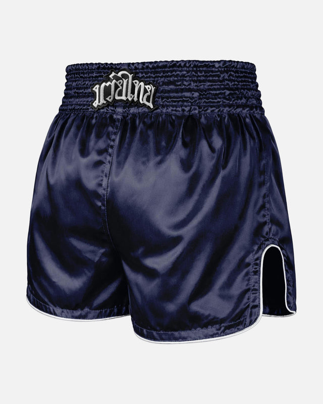 8 WEAPONS Muay Thai Shorts Mongkol – Navy/White