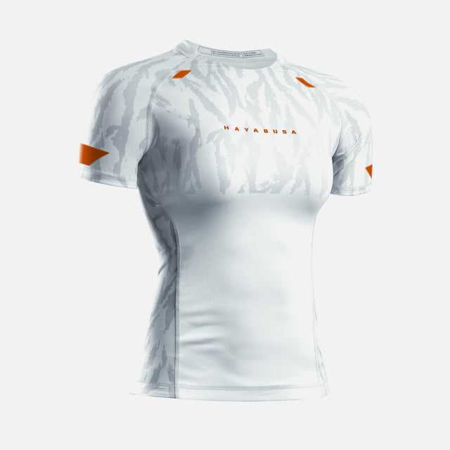 Hayabusa Rashguard Apex Vantage Short Sleeve Women's – White