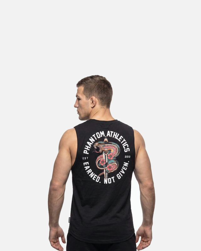 Phantom Athletics Sleeveless Shirt Serpent – Black