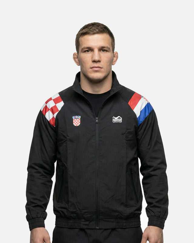 Phantom Athletics Training Jacket DMC Team Croatia – Black/Red/White