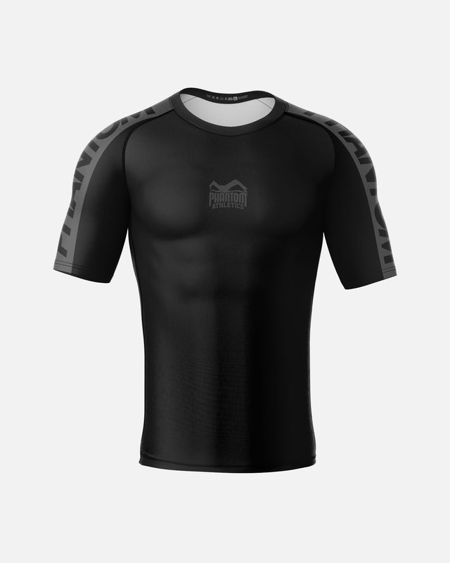 Phantom Athletics Rashguard EVO Apex Short Sleeves – Black/Grey