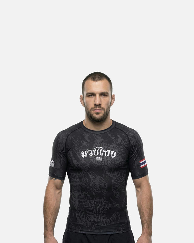 Phantom Athletics Rashguard Muay Thai – Black/Grey