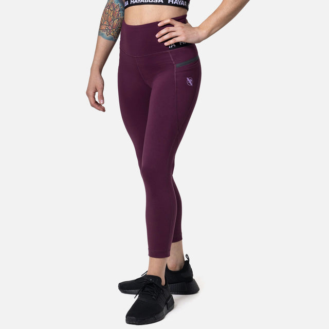 Hayabusa Leggings High Rise 3/4 Women's – Wine