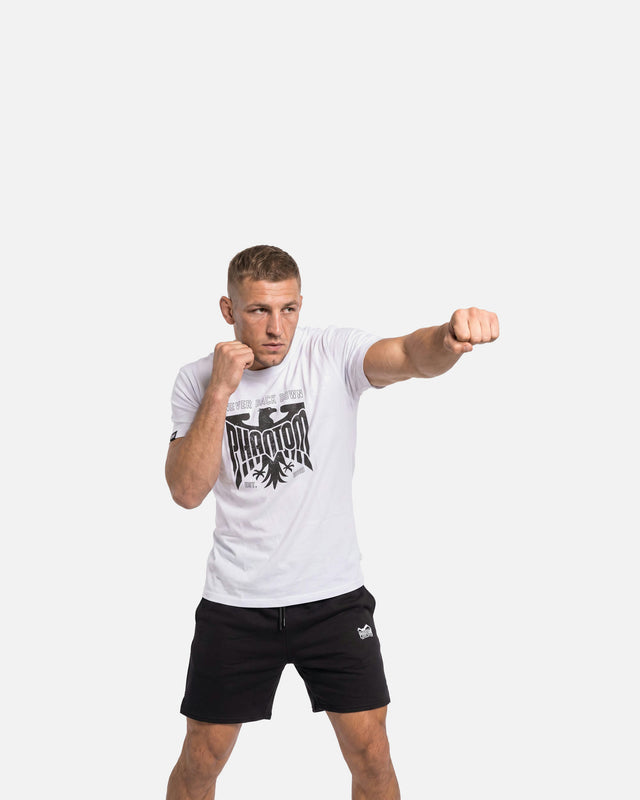 Phantom Athletics T-Shirt Germany Never Back Down – White