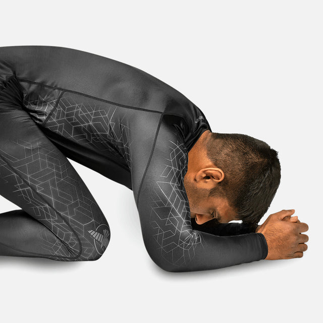 Hayabusa Rashguard Geo Long Sleeves – Grey