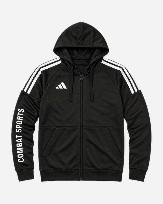 Adidas Community Sports Trainingsjacke – Schwarz/Weiß