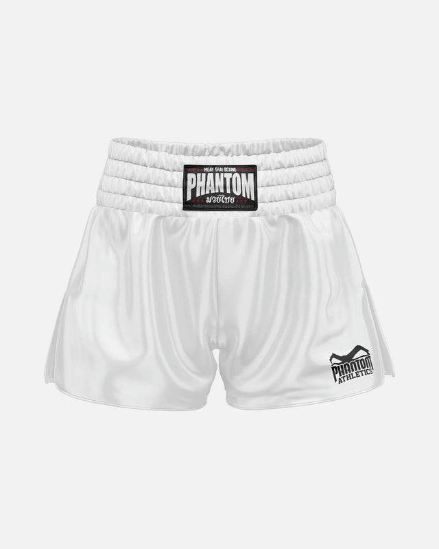 Muay Thai trenky Phantom Athletics Team – Bílé