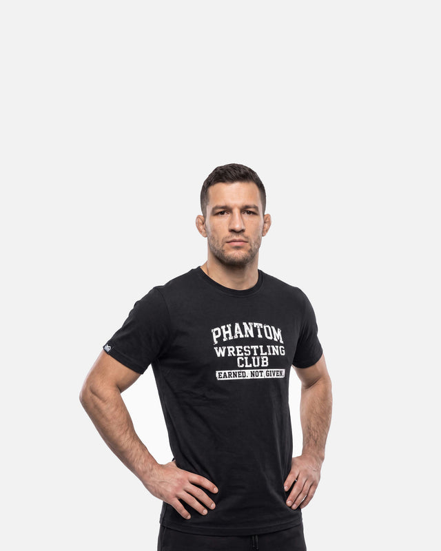 Phantom Athletics T-Shirt Wrestling Club – Black