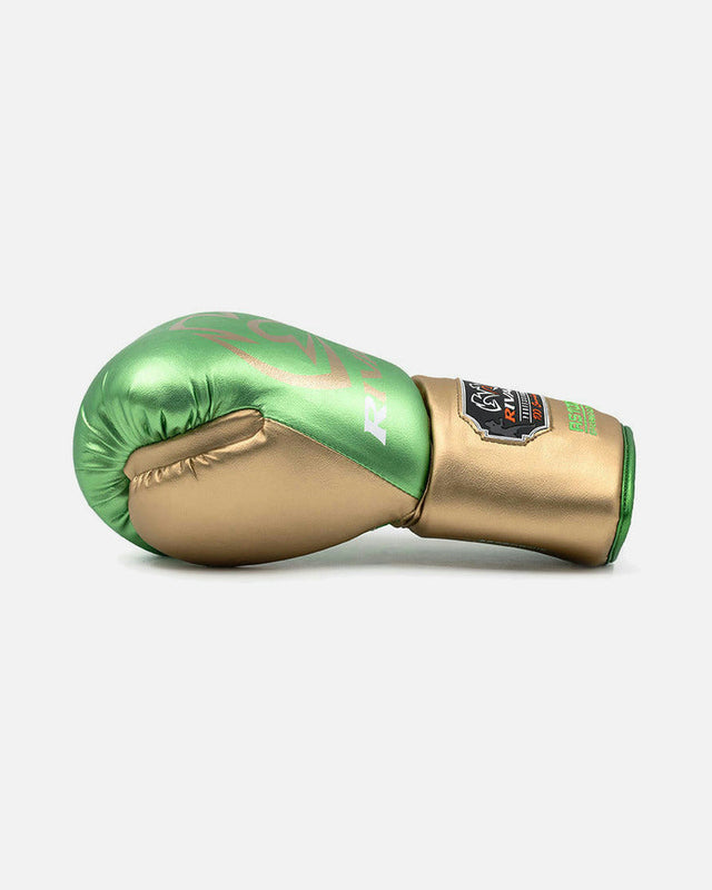 Rival Bokshandschoenen RS100 Pro Sparring - Groen/Goud