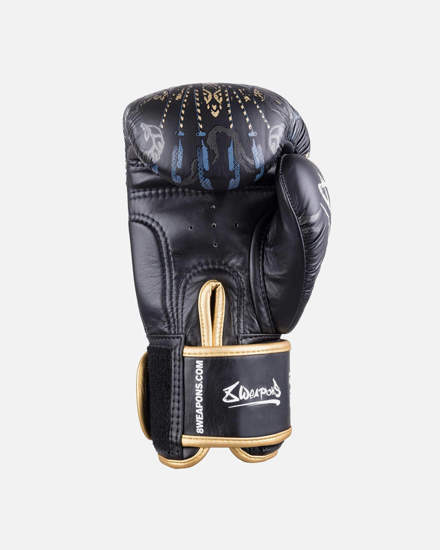 8 WEAPONS Boxing gloves Three Elephants 2.0 – Black/Gold